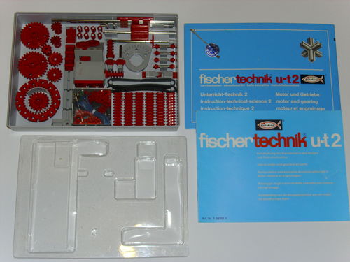 u-t1 fischertechnik Broschüre CVK 63445 Handhabung Grundbaukasten 